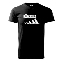 I love dogs - tlapka