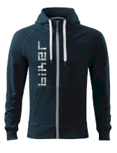 Biker nápis na výšku řetěz