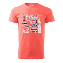 Velká Británie - kreslené ikonky