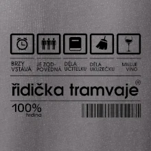 Čárový kód Řidič tramvaje