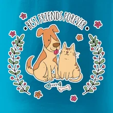 Kočka a pes best friends