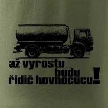 Až vyrostu budu řidič hovnocucu