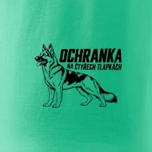 Ochranka na čtyřech tlapkách - vlčák