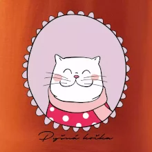 Pyšná kočka fialová