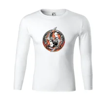Yin & Yang Koi kapr - oranžový Yin & Yang Koi kapr - oranžový