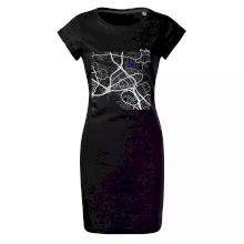 Praha - 14100 mapa s vodními toky