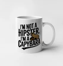 I'm not a hipster, I'm a capybara