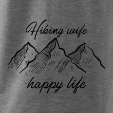 Hiking wife happy life