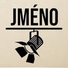 Jméno a nápis na zádech - stage crew