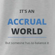 Its an accrual world