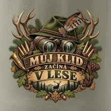 Můj klid začíná v lese lovecké vybavení