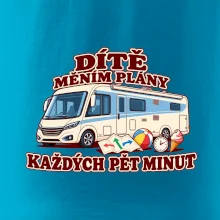 Dítě měním plány každých pět minut integrovaný obytňák
