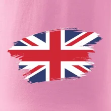 Britská vlajka roztrhaná