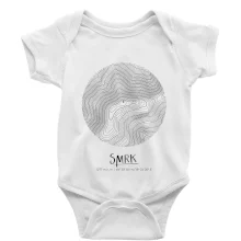 Smrk - vrstevnice v kruhu