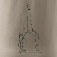 Gymnastika na rukou jedním tahem