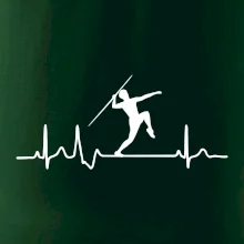 EKG hod oštěpem muž