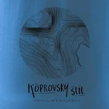 Kôprovský štít - vrstevnice v kruhu