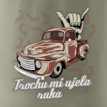 Trochu mi ujela ruka