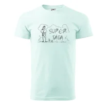 Kreslený nápis super táta