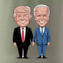 Trump a Biden - velký kamarádi