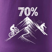 Narozeniny cyklista a lyžař 70