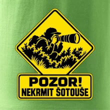 Pozor nekrmit šotouše