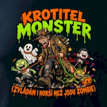 Unavený krotitel monster venčí malé příšerky