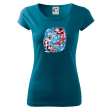 Yin & Yang Koi kapr - červený