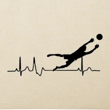 Ekg fotbal brankář