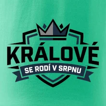 Erb a koruna - králové se rodí v srpnu