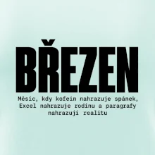 Březen kofein místo spánku