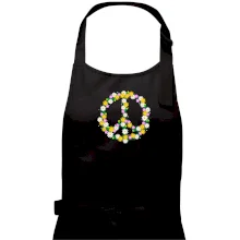 Peace symbol kopretiny