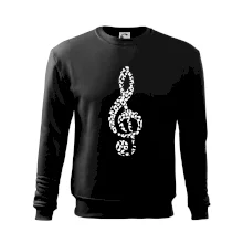 Houslový klíč z not