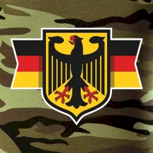 Německá orlice a vlajka