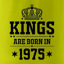 Kings are born in 1975