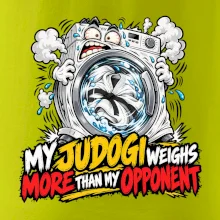 My judogi weighs more than my opponent