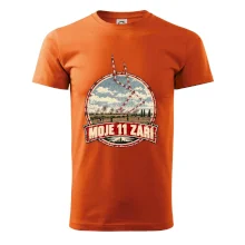 Liblice B bortící se věže moje 11 září retro odznak