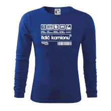 Čárový kód řidič kamionu