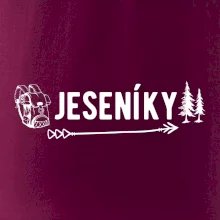 Jeseníky nápis