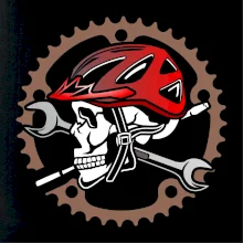 Lebka biker opravář Lebka biker opravář