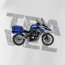 Cestovní enduro modré