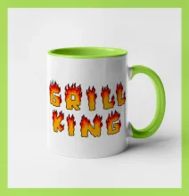 Grill King ohnivý nápis