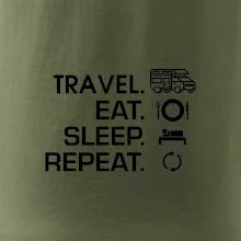 Eat sleep travel - alkovna