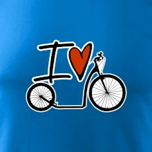 I love koloběžka velké a malé kolo