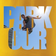 Parkour nápis nebe