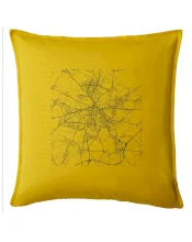 Mapy měst černobílé Plzeň