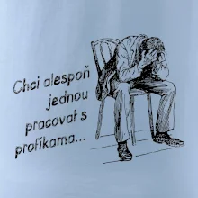 Chci alespoň jednou pracovat s profíkama Chci alespoň jednou pracovat s profíkama