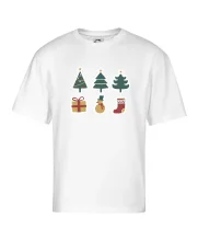 Vánoční sada - stromky a dárky