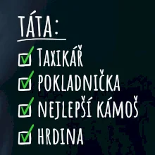 Táta - check list