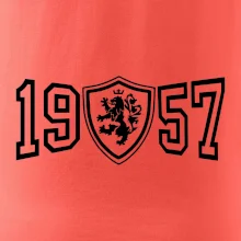 Narozeninový motiv - znak - 1957